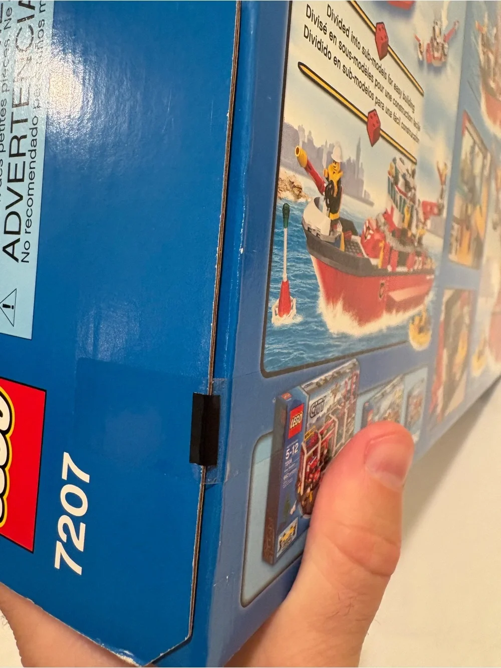 NWT Lego City 7207 Fire Boat Playset Retired Factory Sealed Unused